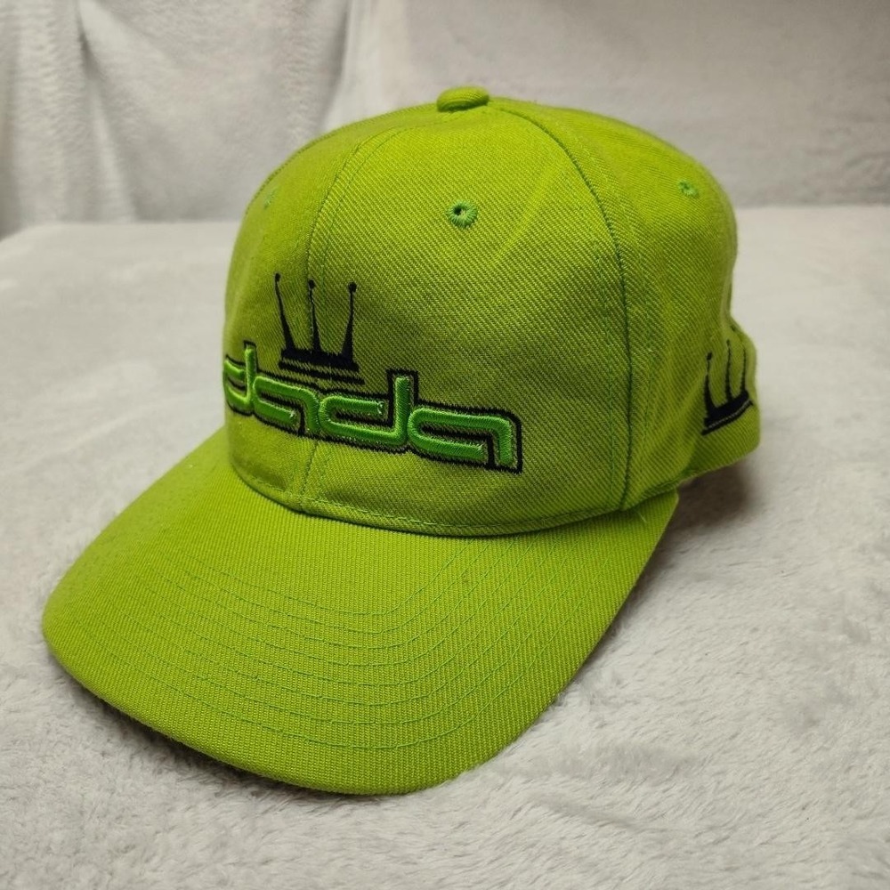 Vintage Dada Hunter Hat Cap Strap Back Mens Green Wool‎ Blend Twill Supreme